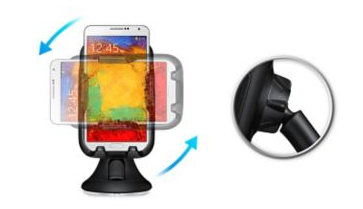 Universalus automobilinis laikiklis Samsung 4'' - 6'' išman. telefonams